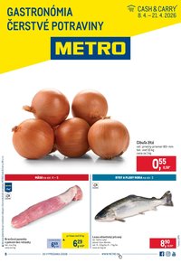 METRO leták - Gastronómia (2026-04-08 - 2026-04-21)