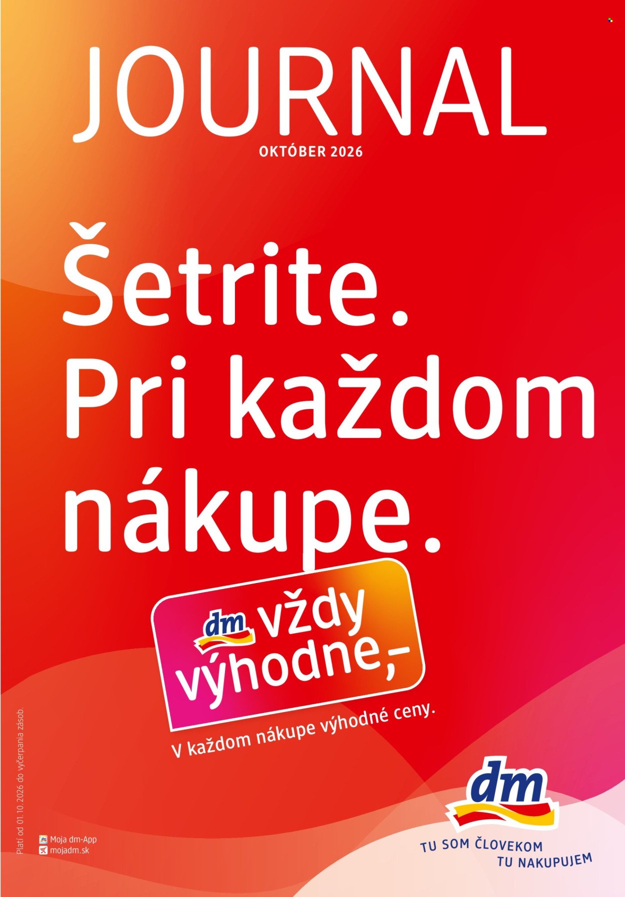 DM DROGERIE leták - Journal October 2026