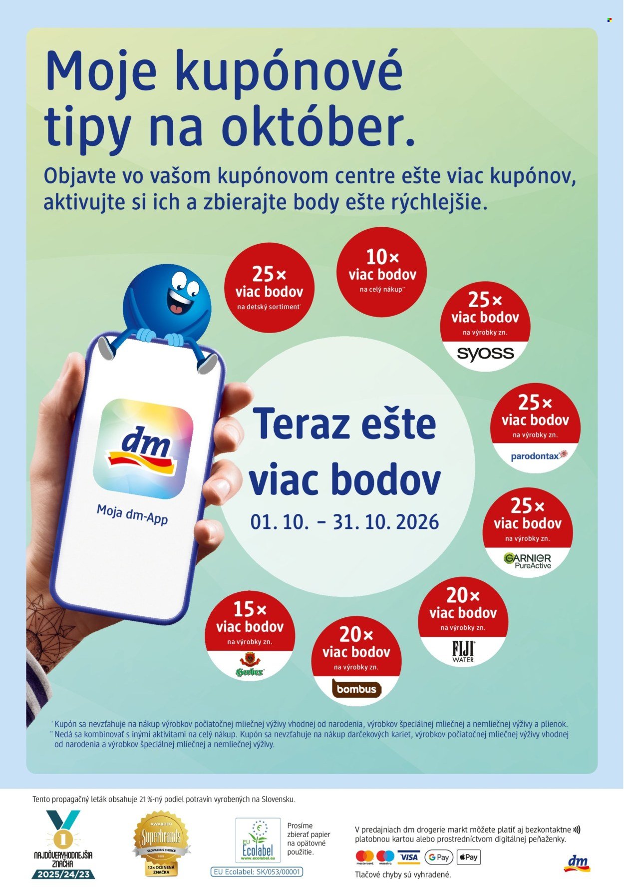 DM DROGERIE leták - Journal October 2026