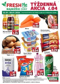 FRESH leták - Týždenná akcia (2026-01-22 - 2026-01-28)