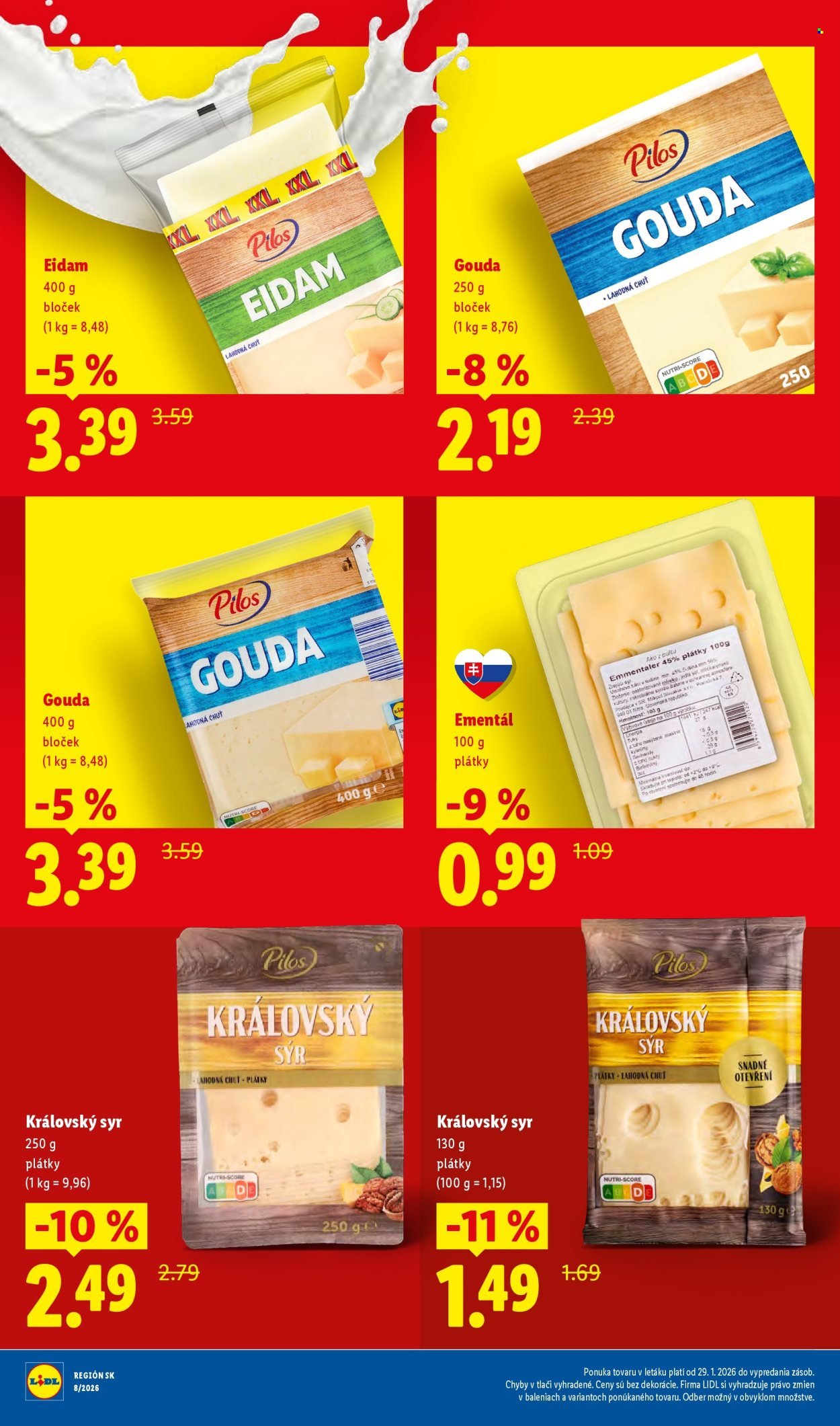 LIDL leták - Cenový líder zlacňuje (2026-03-09) | 14