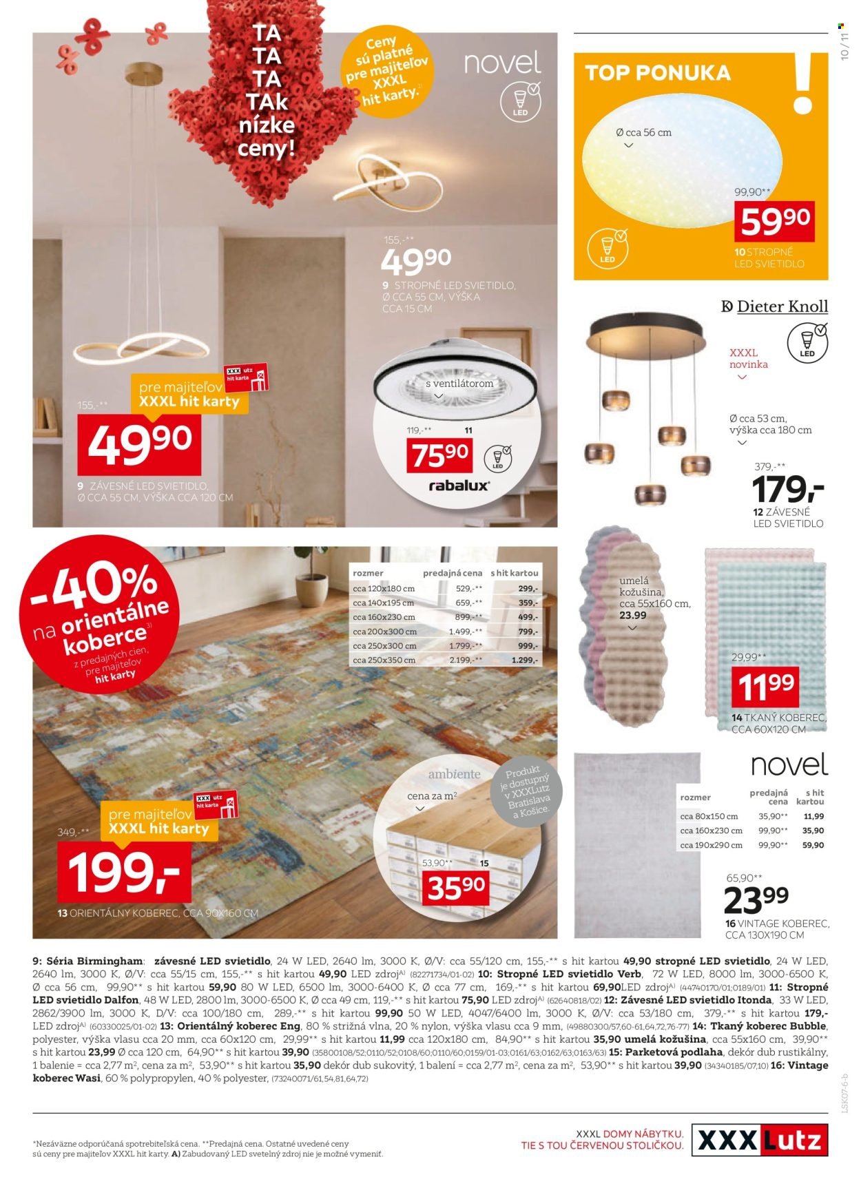 XXXLUTZ leták - Zľava 23 % takmer na všetko