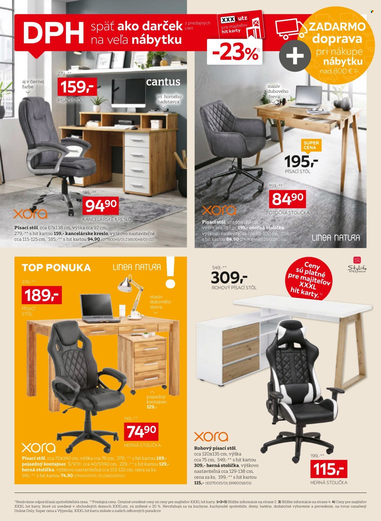 XXXLUTZ leták - Zľava 23 % takmer na všetko