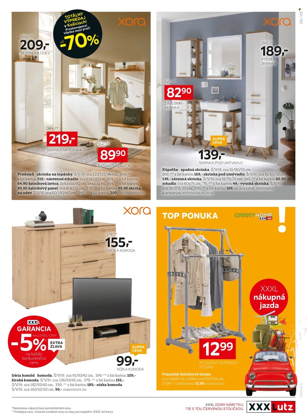 XXXLUTZ leták - Zľava 23 % takmer na všetko