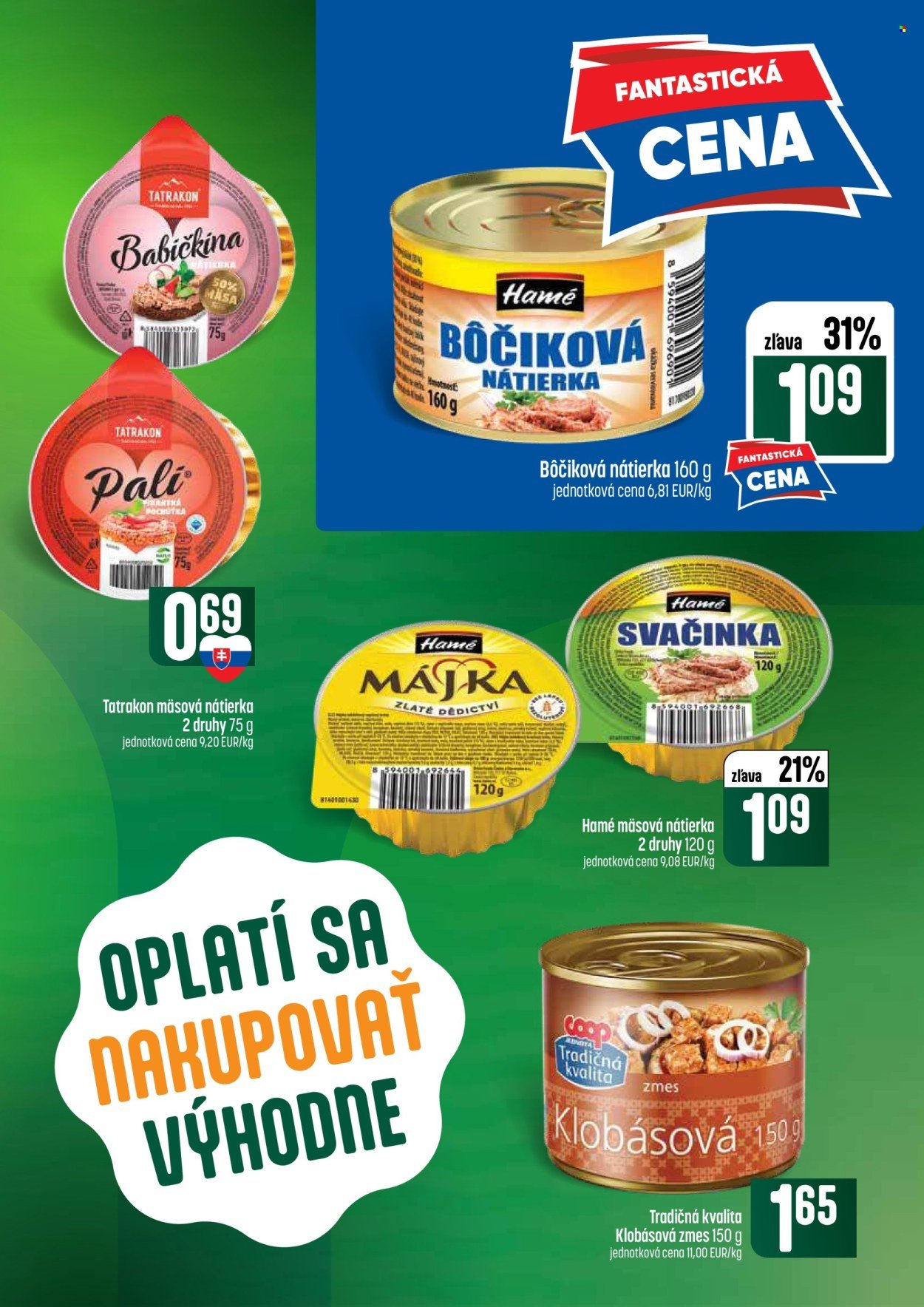 COOP JEDNOTA leták - Od štvrtka 11.6.2026
