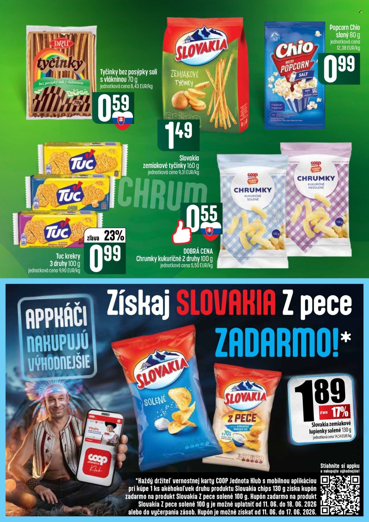 COOP JEDNOTA leták - Od štvrtka 11.6.2026