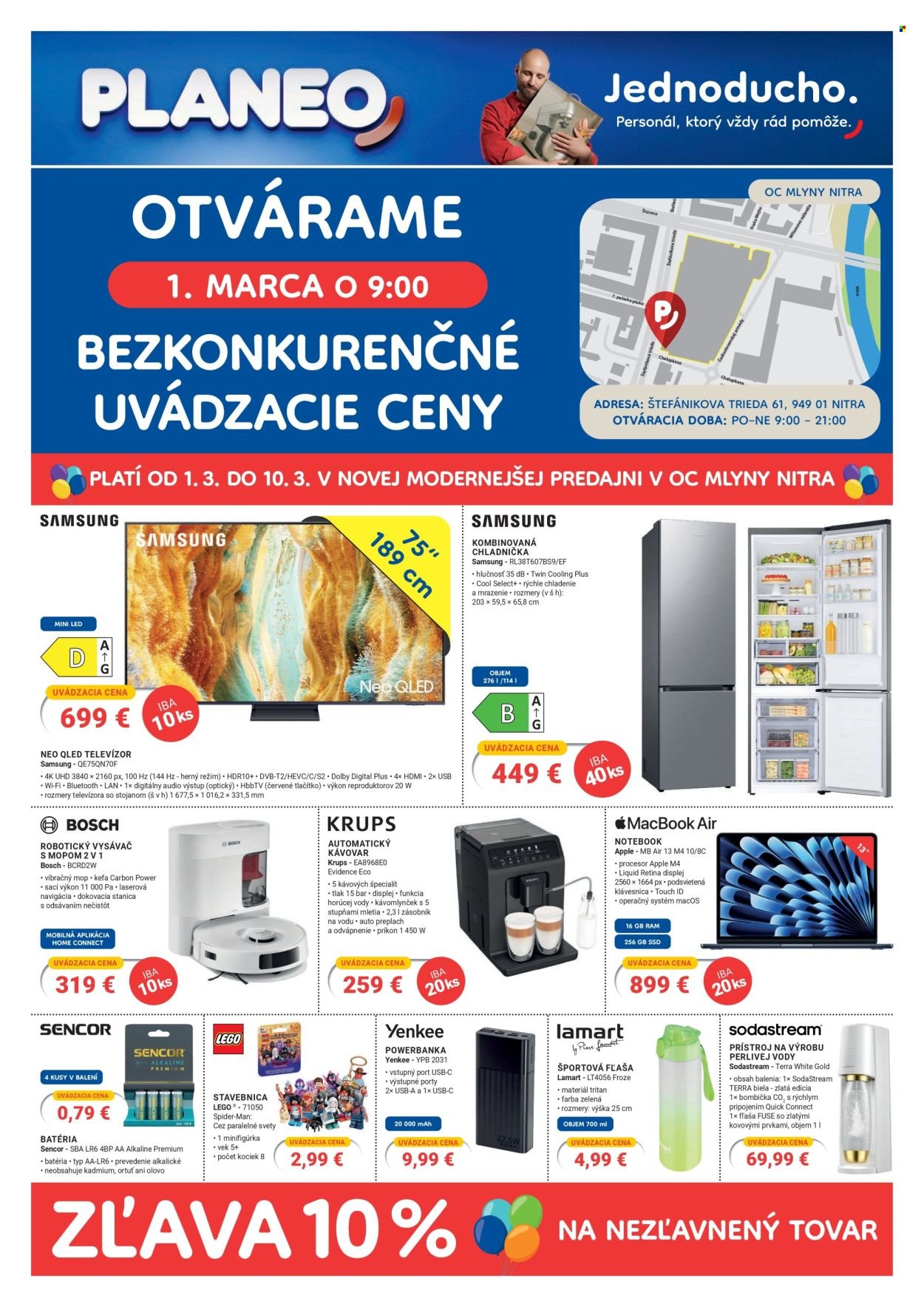 PLANEO ELEKTRO leták - Od nedele 1.3.2026 (2026-03-01 - 2026-03-10) | 1