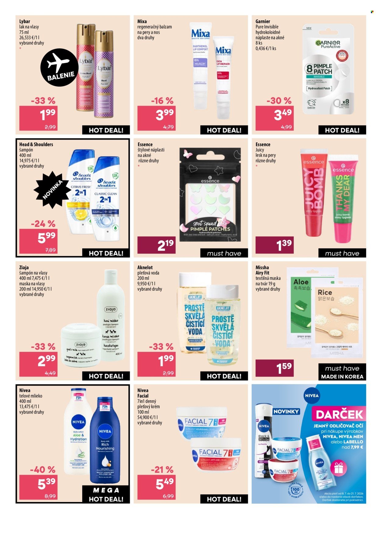 101 DROGERIE leták - Od stredy 8.7.2026