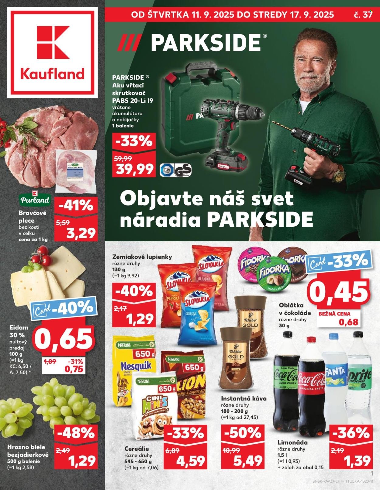 KAUFLAND leták - Od štvrtka 11.9.2025 (2025-09-11 - 2025-09-17) | 1