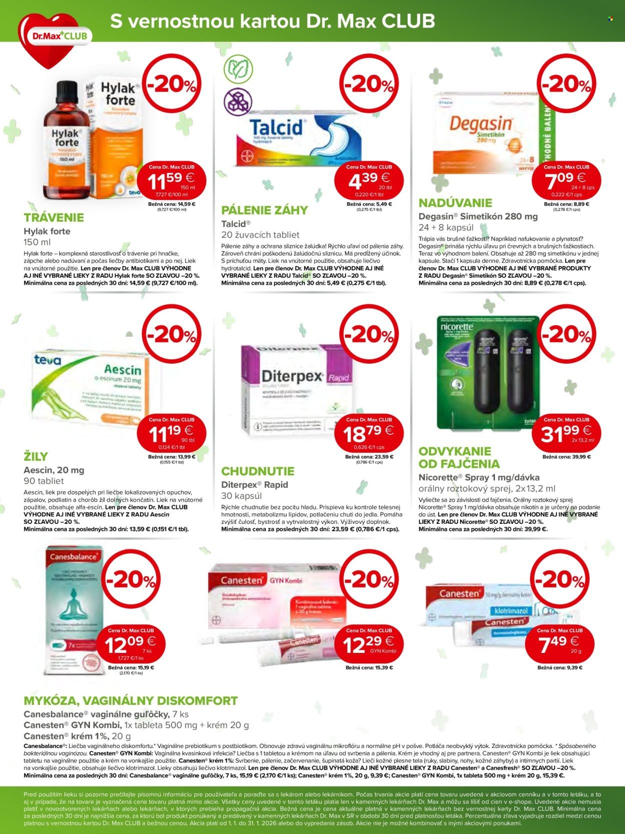 DR. MAX leták - Od štvrtka 1.1.2026 (2026-01-01 - 2026-01-31) | 6