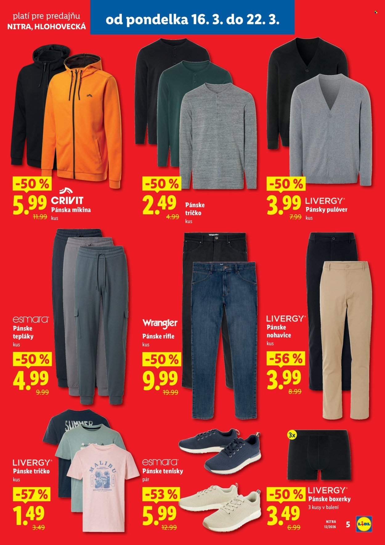 LIDL leták - Nová predajňa v Nitre (2026-03-16 - 2026-03-22) | 5