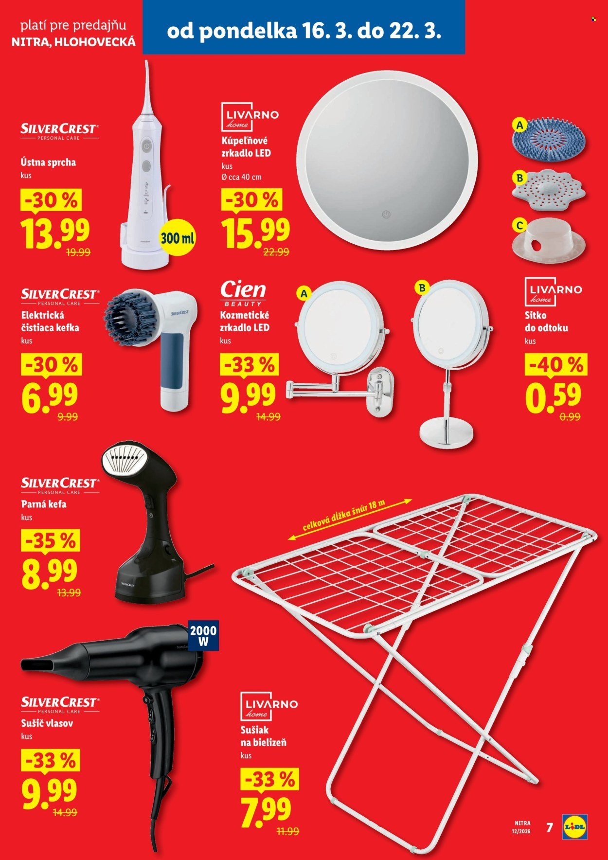 LIDL leták - Nová predajňa v Nitre (2026-03-16 - 2026-03-22) | 7