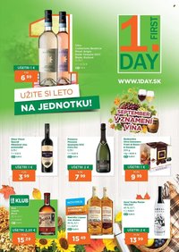 1DAY leták - Od štvrtka 10.9.2026
