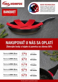 CBA KOMFOS leták - Vernostná akcia