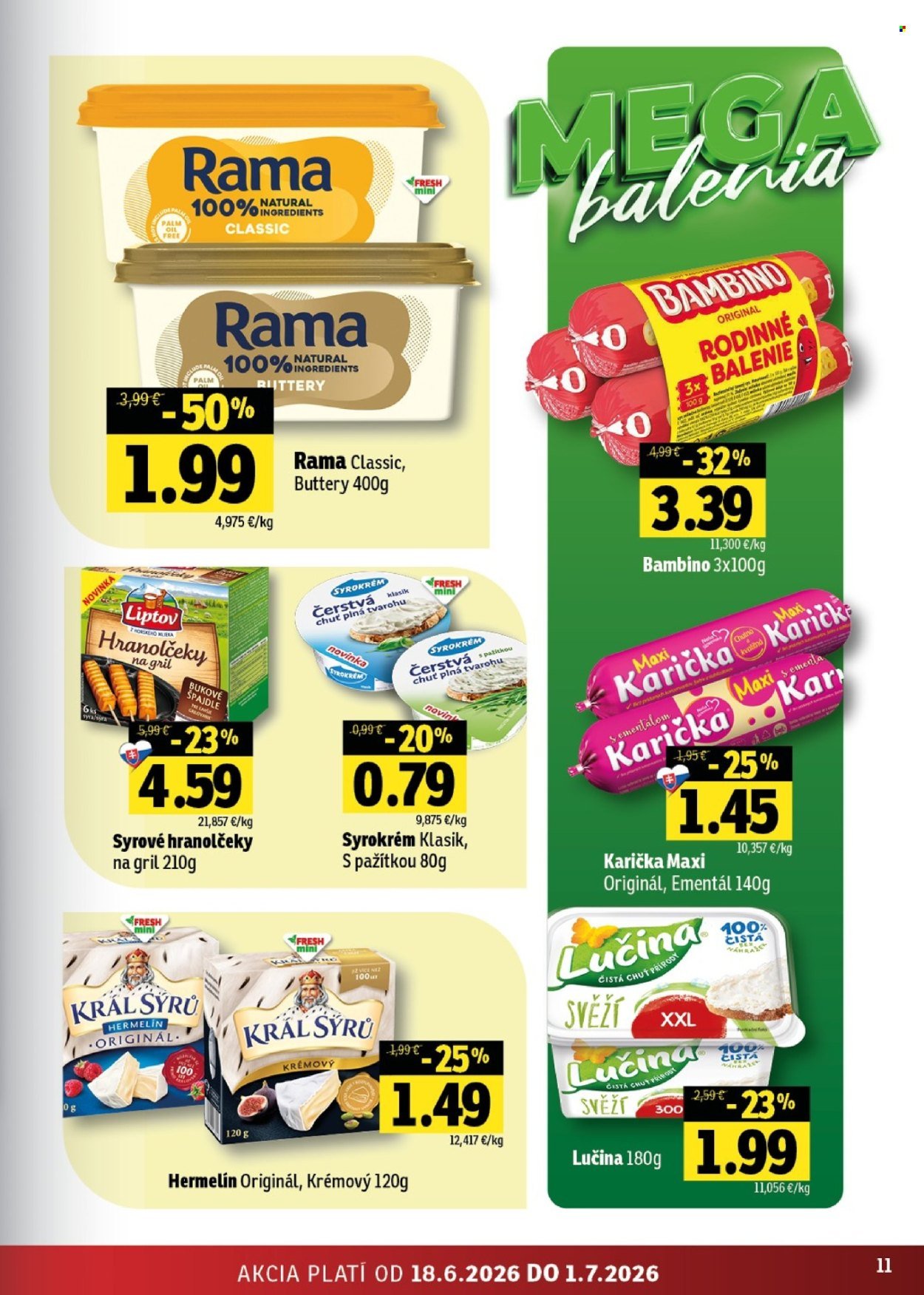 FRESH leták - Stredné a západné Slovensko
