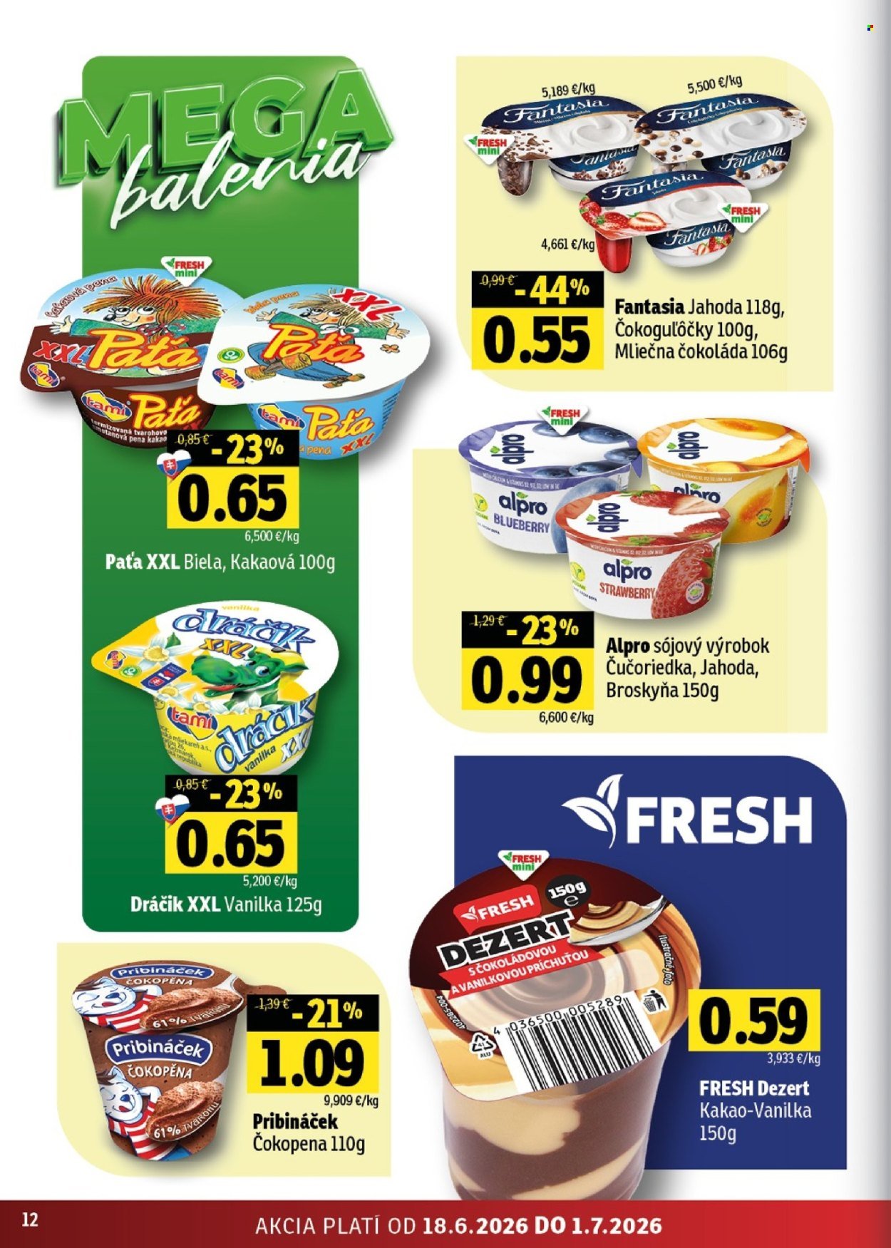 FRESH leták - Stredné a západné Slovensko