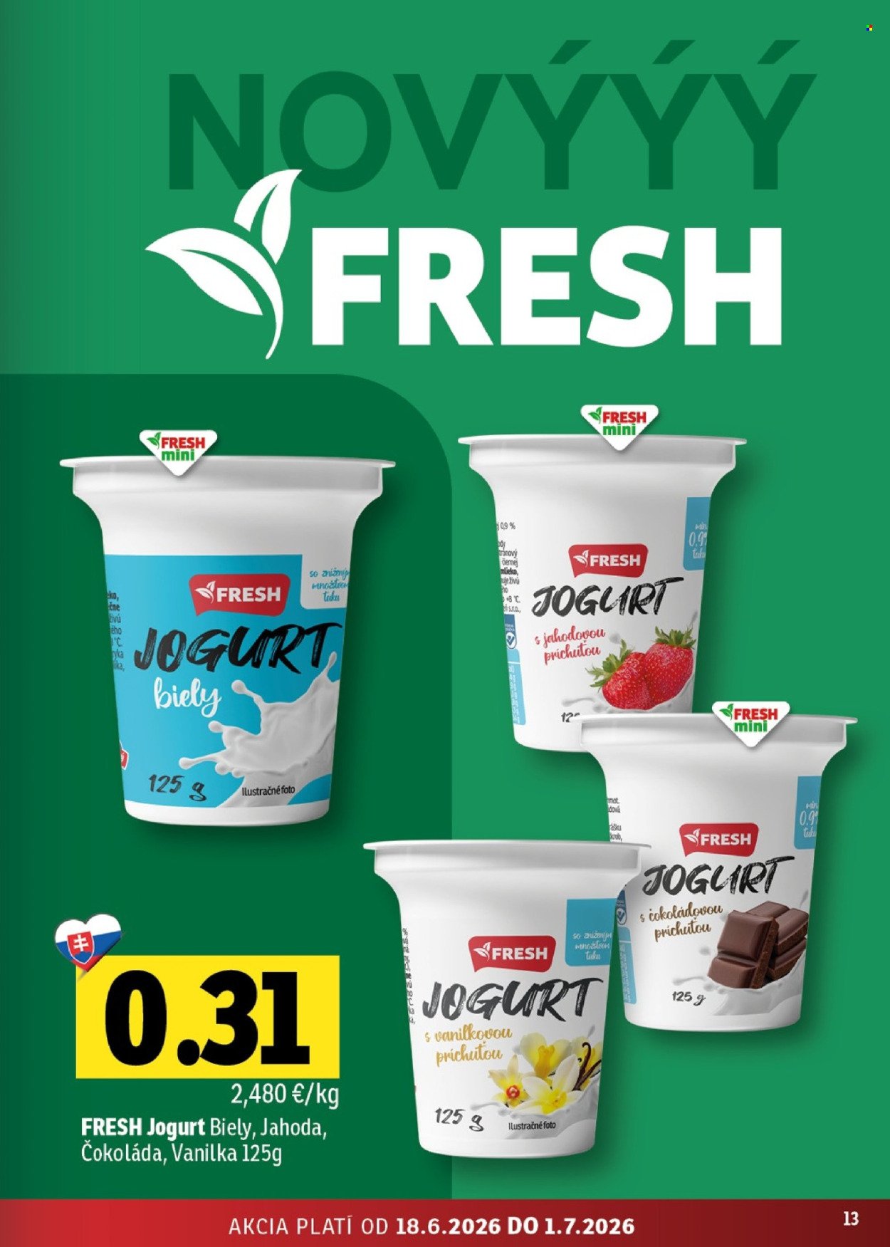 FRESH leták - Stredné a západné Slovensko