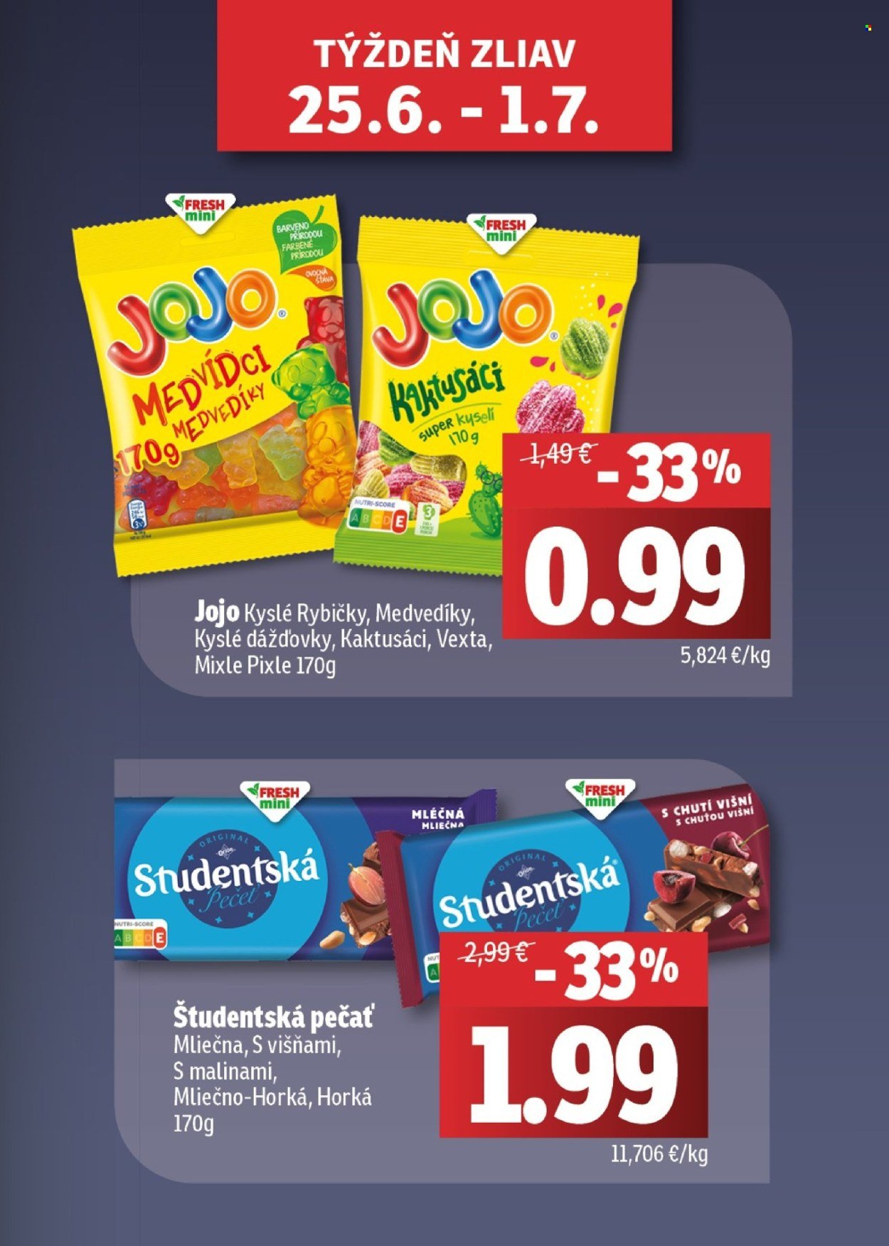 FRESH leták - Stredné a západné Slovensko