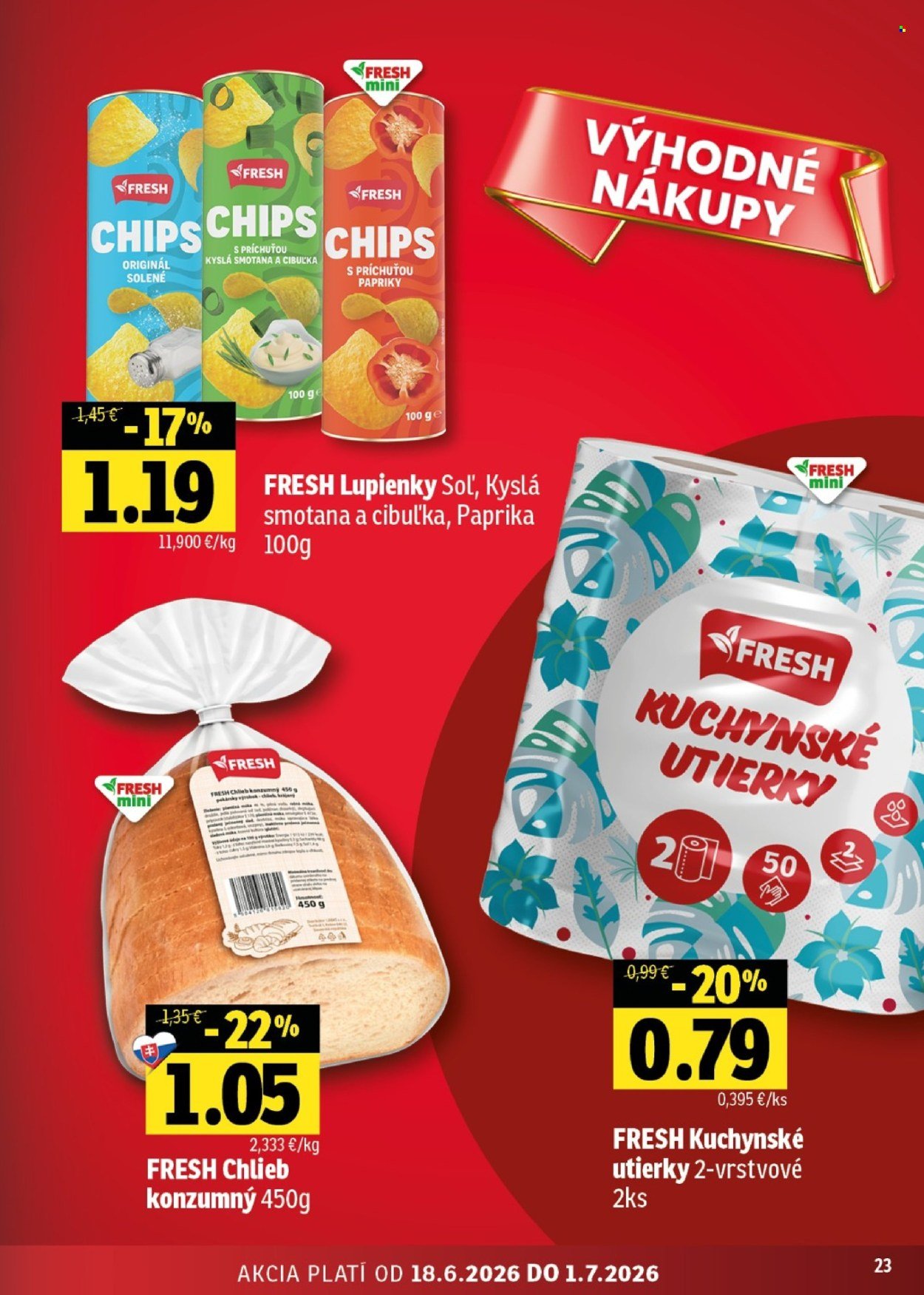 FRESH leták - Stredné a západné Slovensko