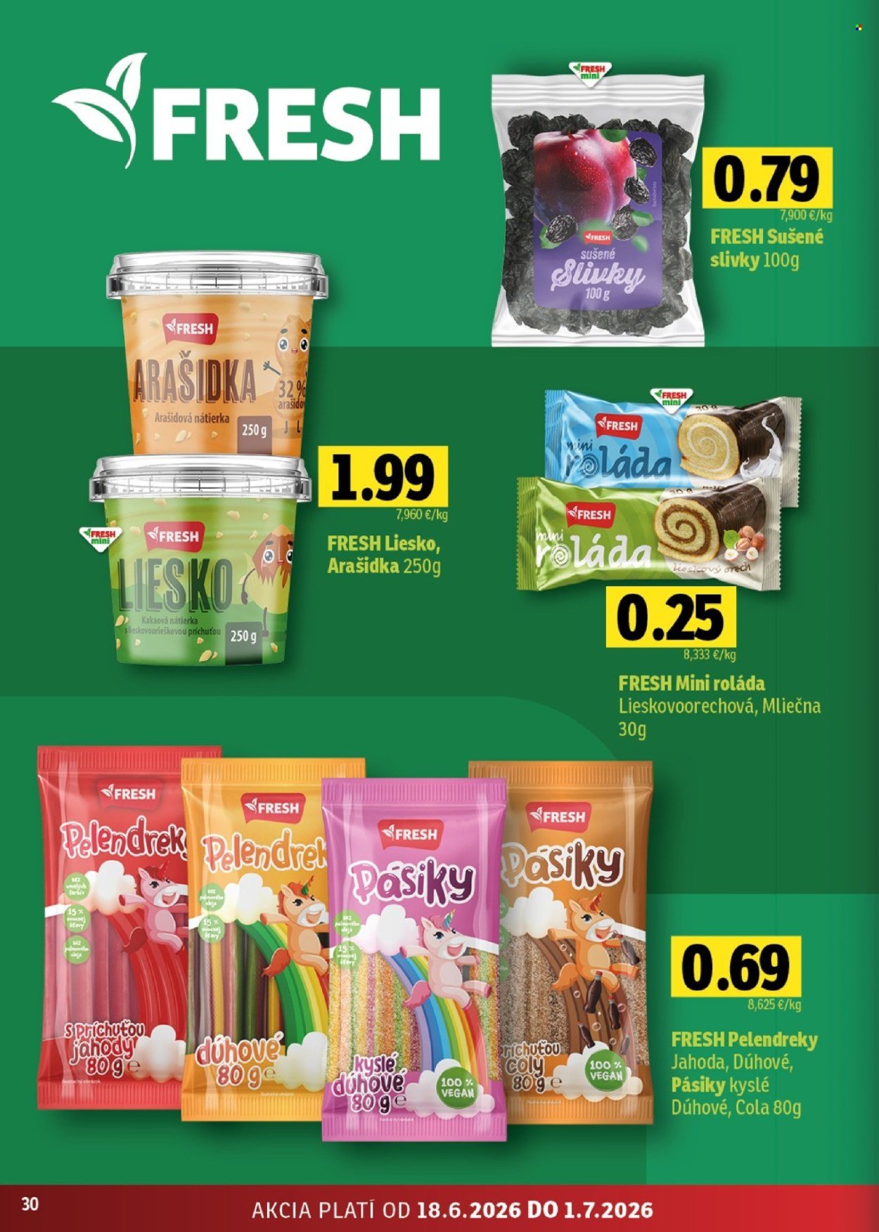 FRESH leták - Stredné a západné Slovensko