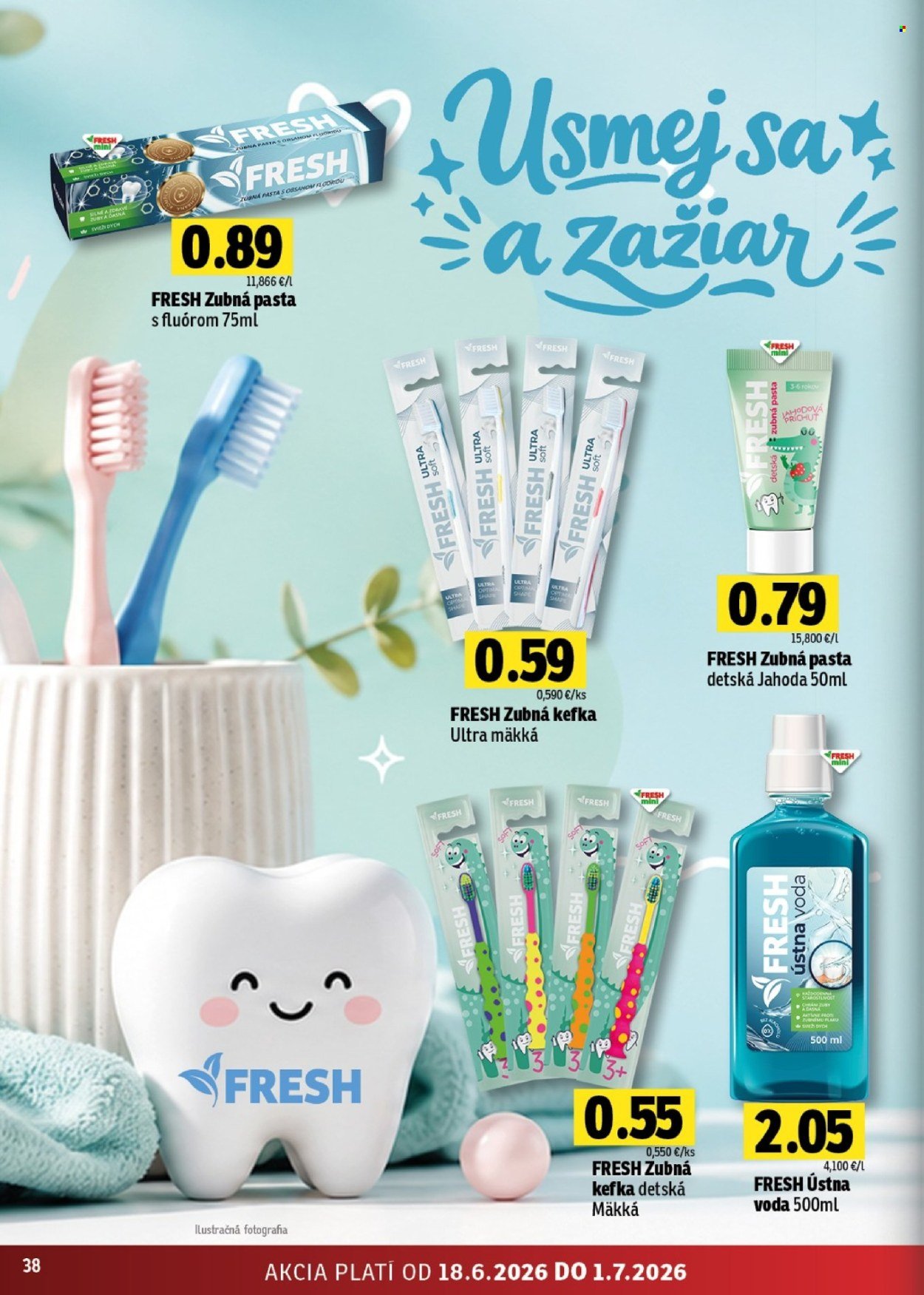 FRESH leták - Stredné a západné Slovensko