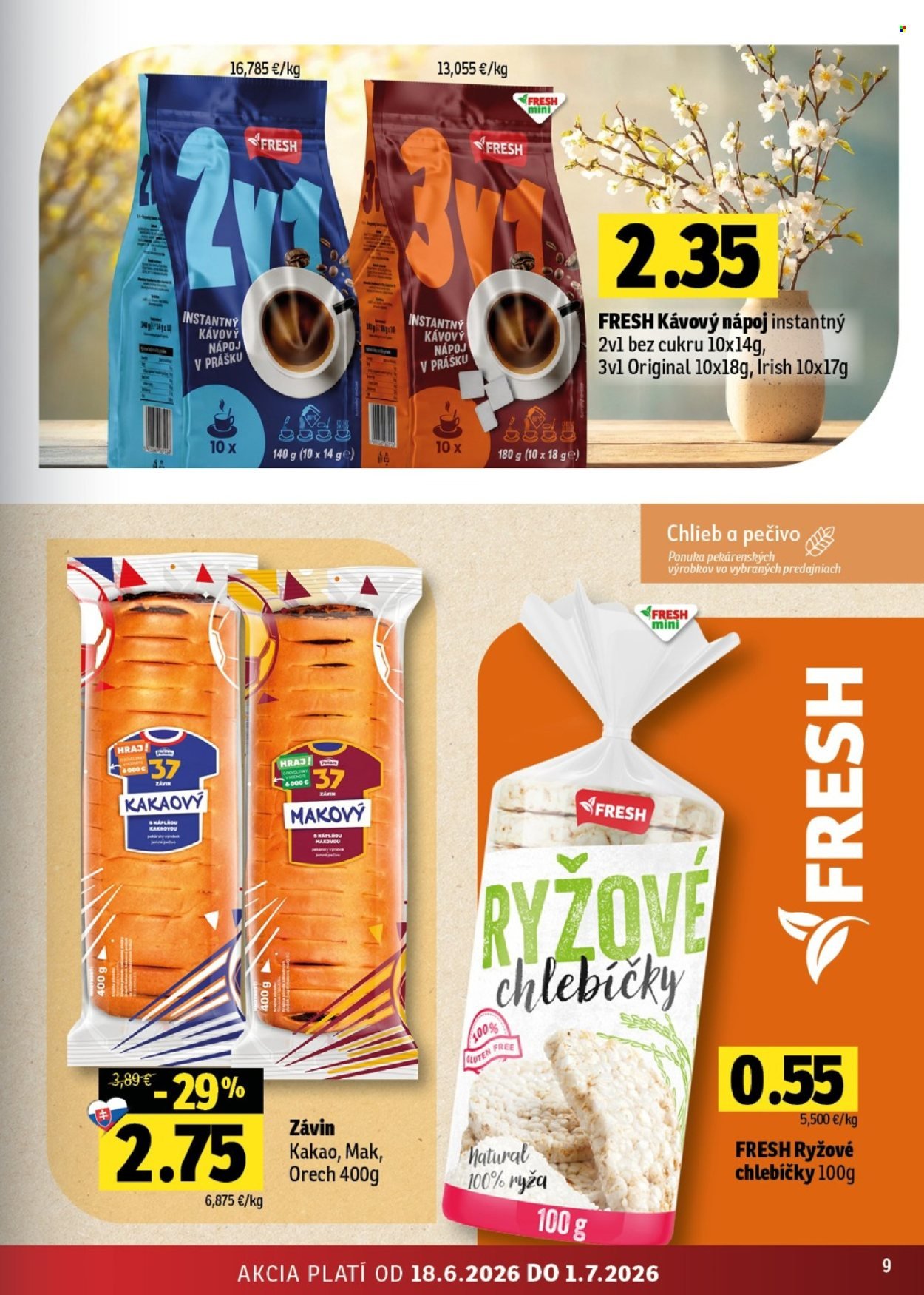 FRESH leták - Stredné a západné Slovensko