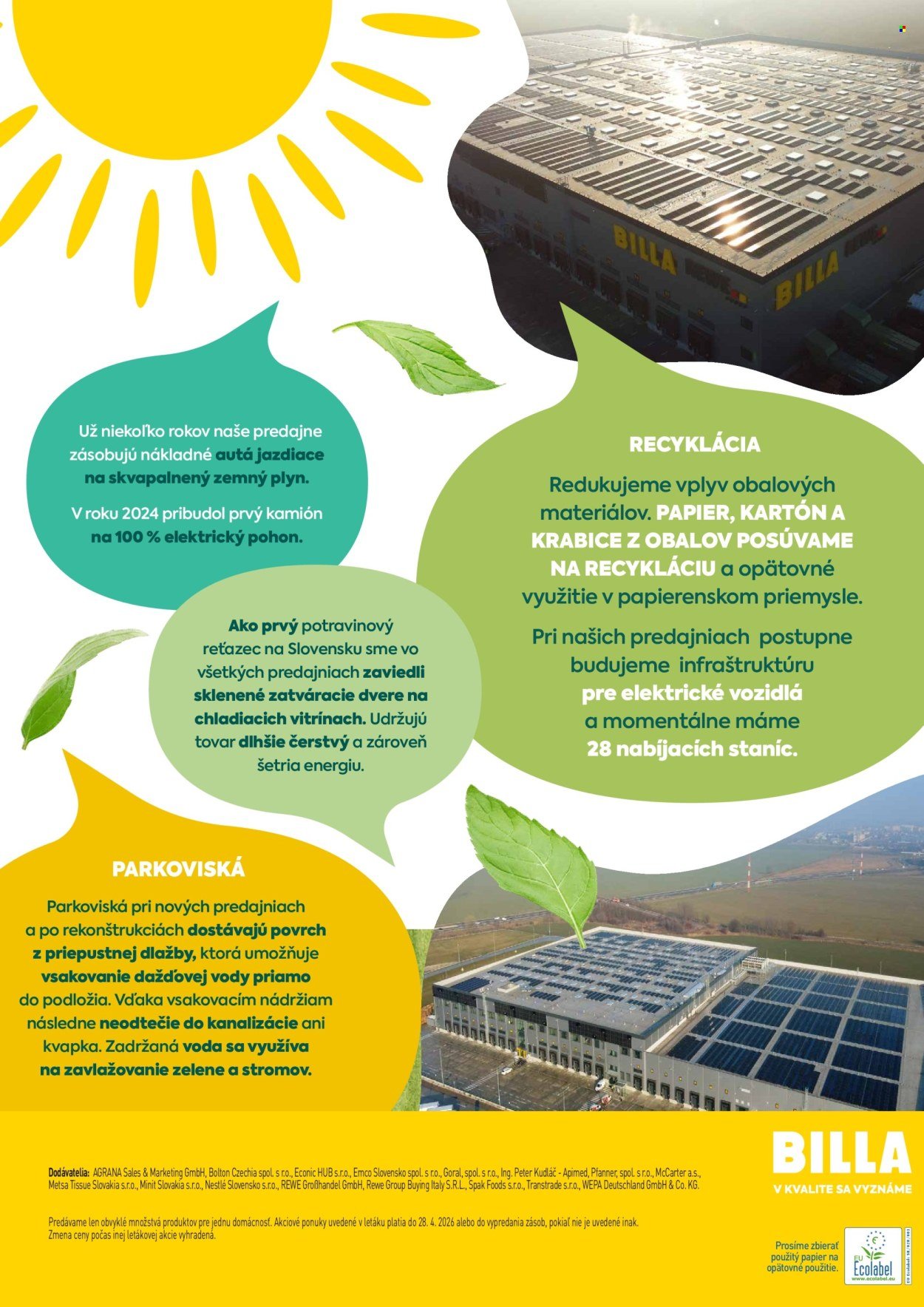 BILLA leták - Katalóg Zdravie a udržateľnosť (2026-04-07 - 2026-04-28) | 31
