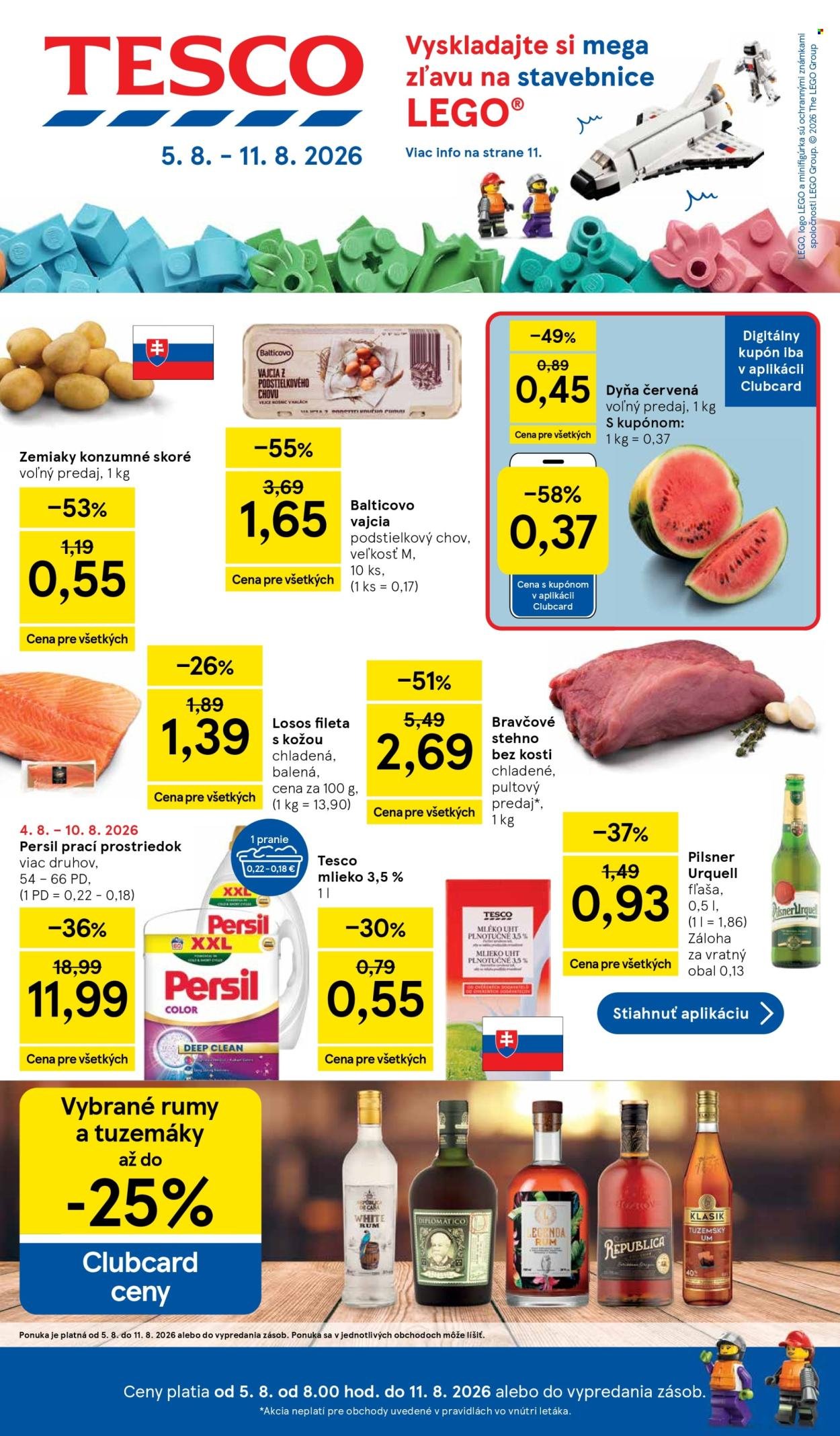 TESCO leták - Od stredy 5.8.2026