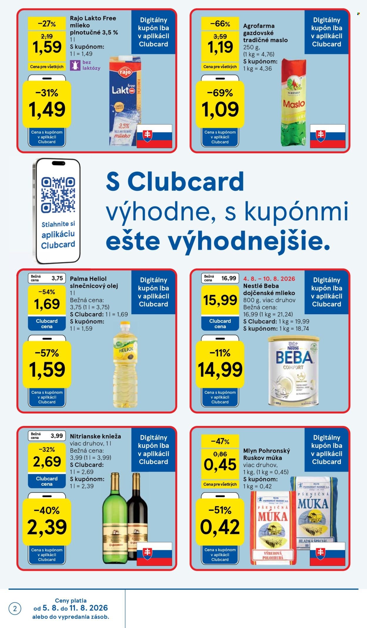 TESCO leták - Od stredy 5.8.2026