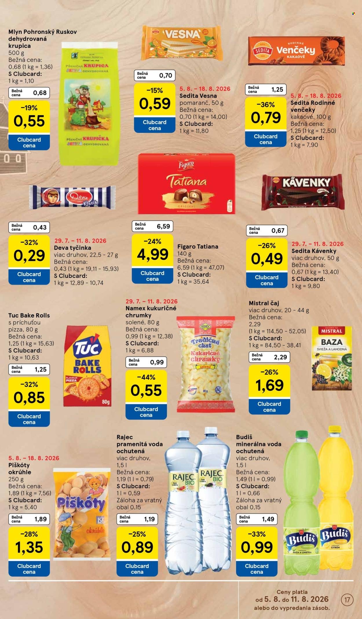 TESCO leták - Od stredy 5.8.2026