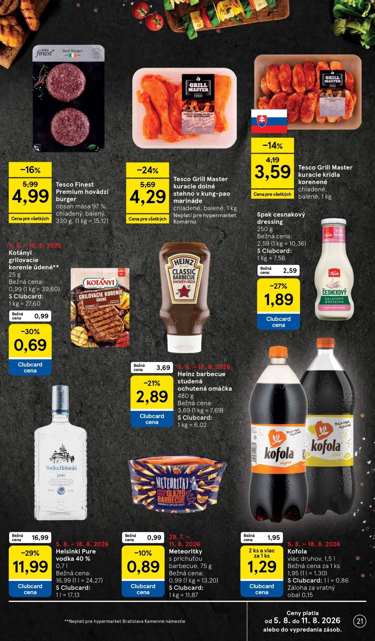 TESCO leták - Od stredy 5.8.2026