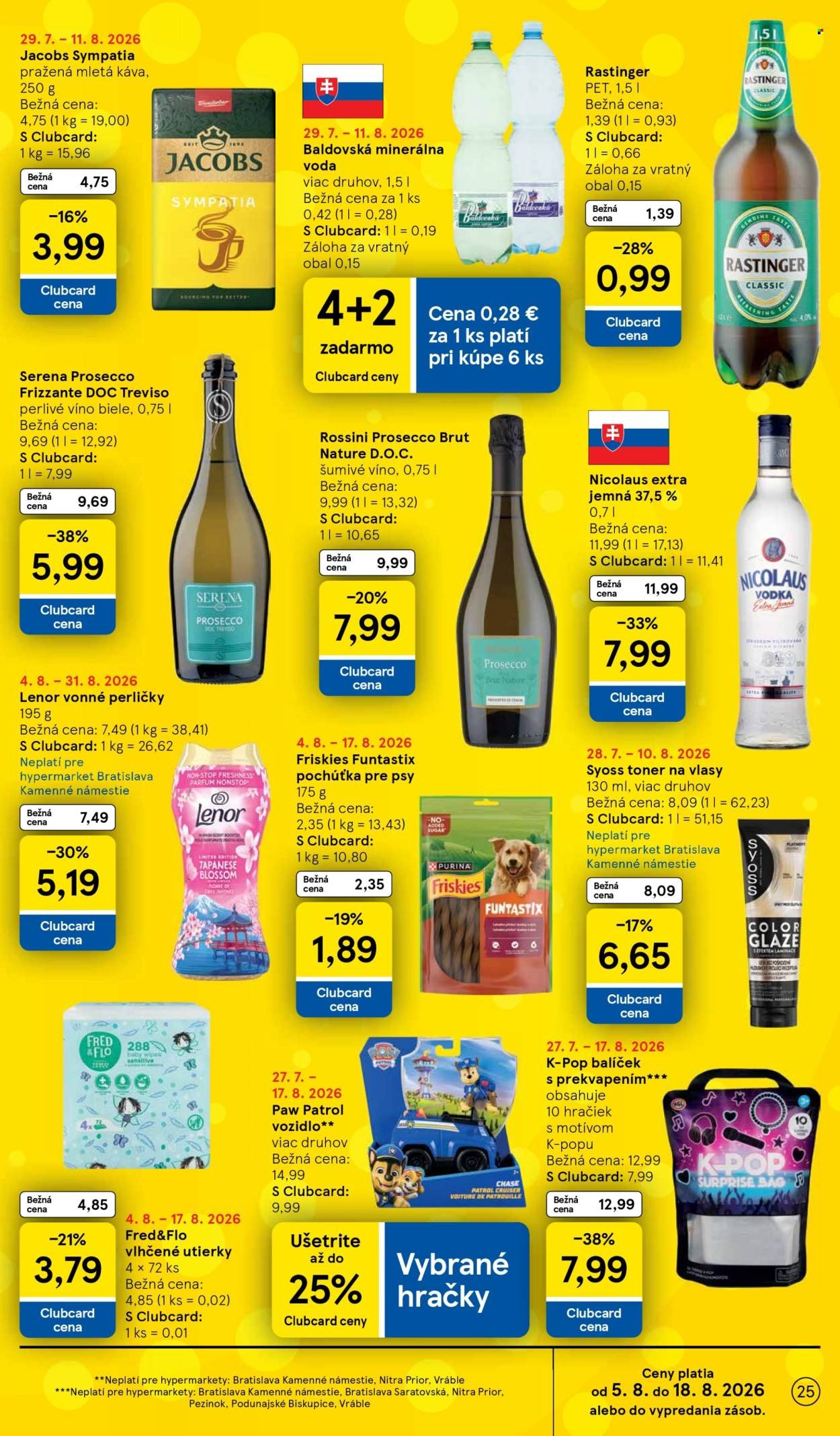 TESCO leták - Od stredy 5.8.2026