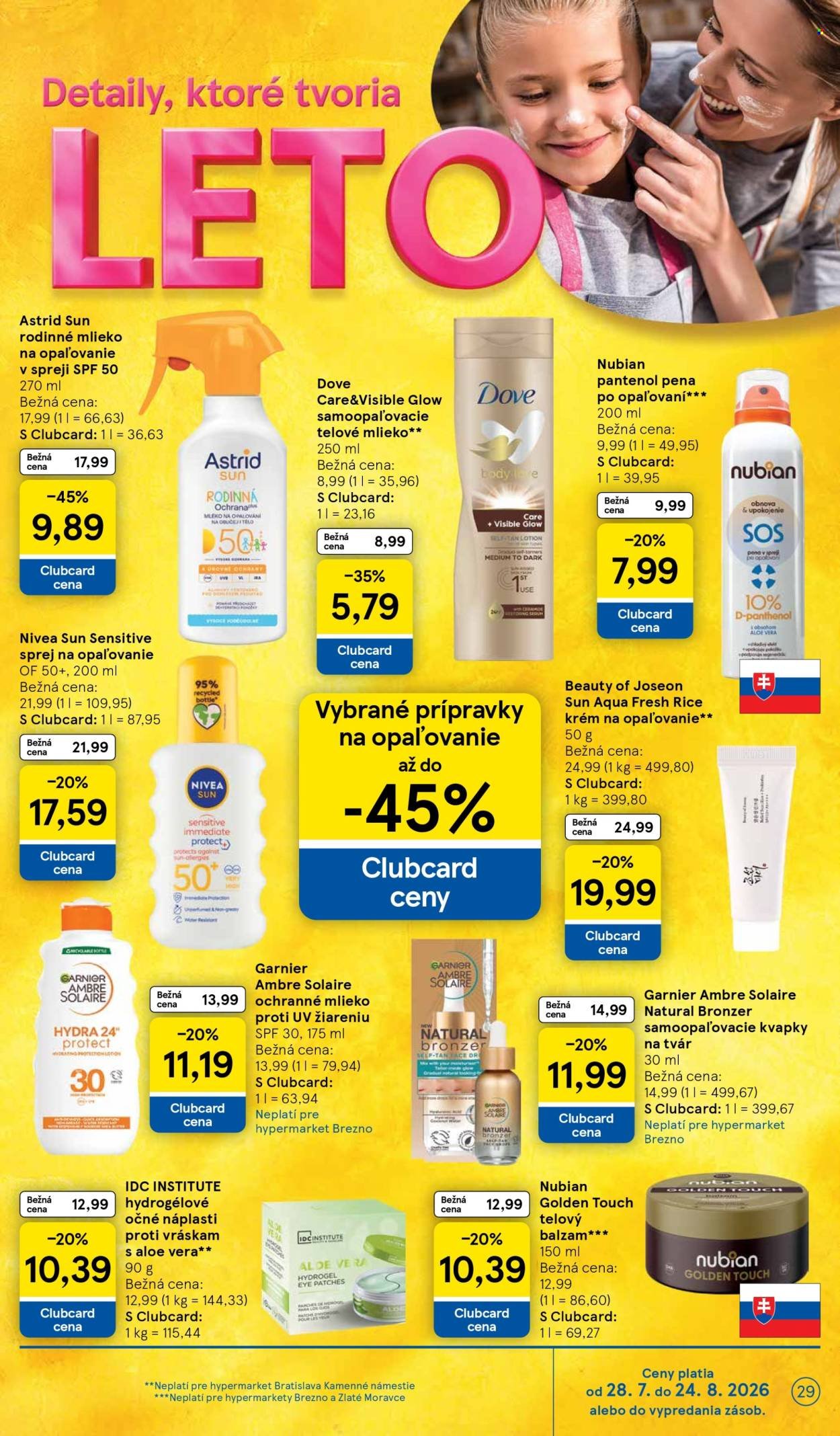 TESCO leták - Od stredy 5.8.2026