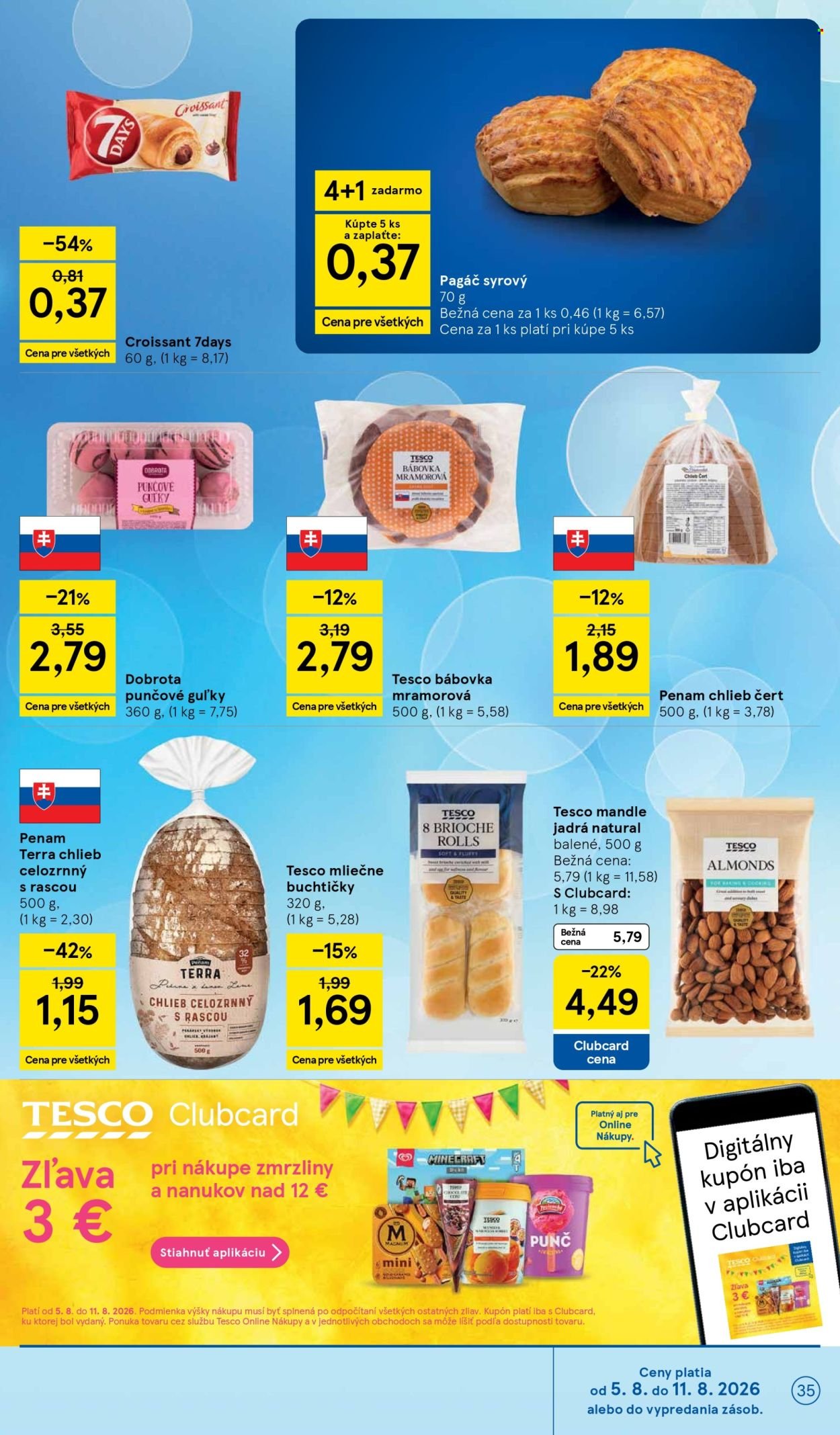 TESCO leták - Od stredy 5.8.2026