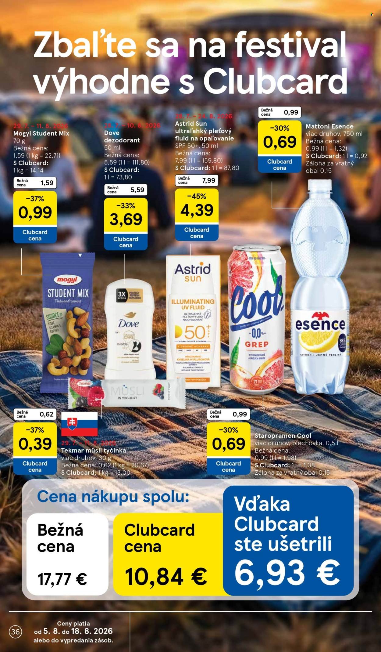 TESCO leták - Od stredy 5.8.2026