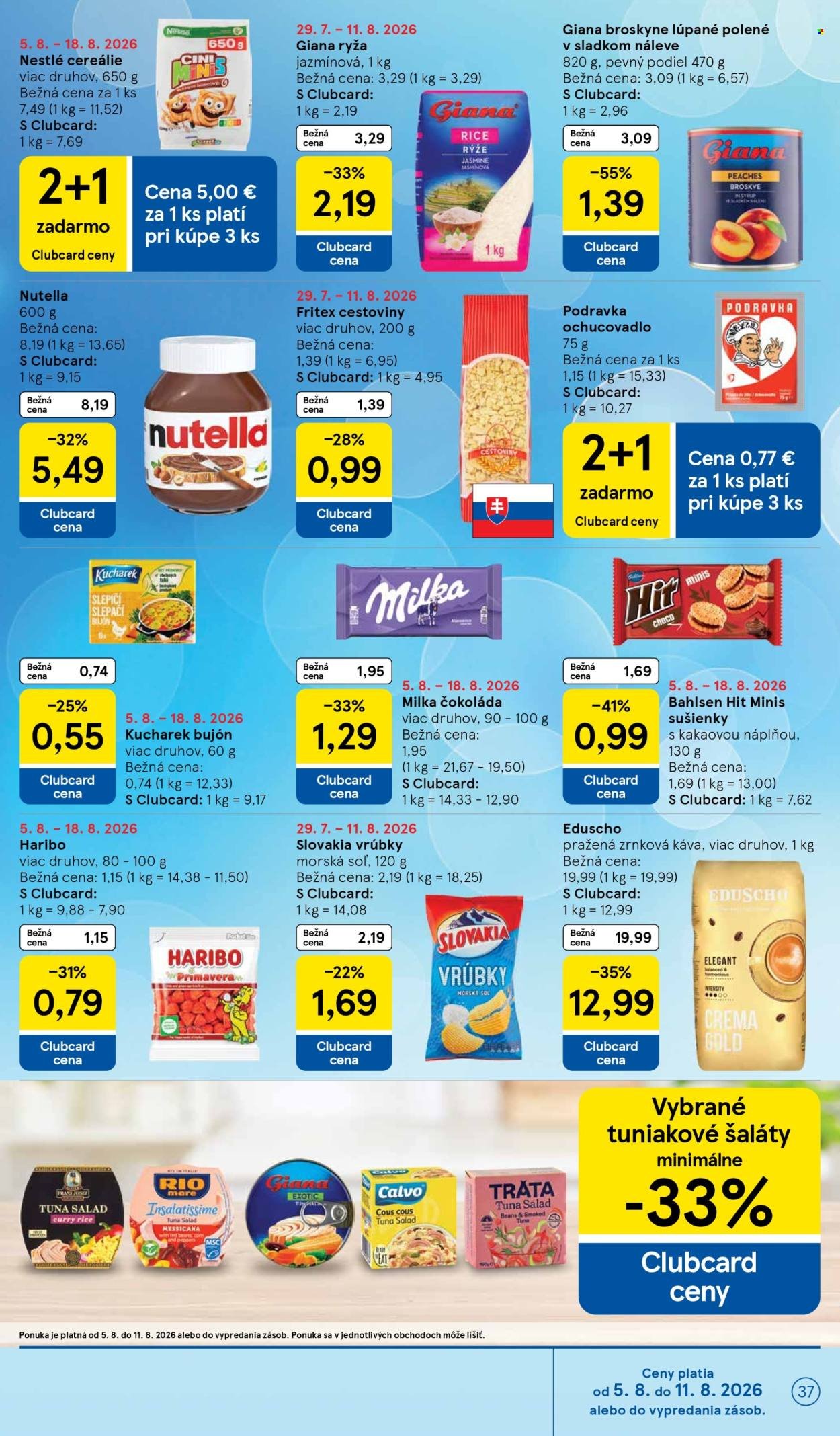 TESCO leták - Od stredy 5.8.2026