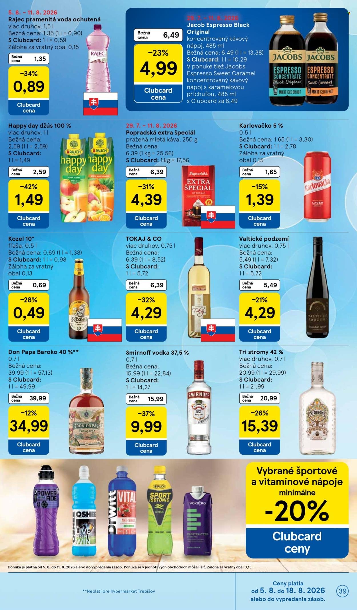 TESCO leták - Od stredy 5.8.2026
