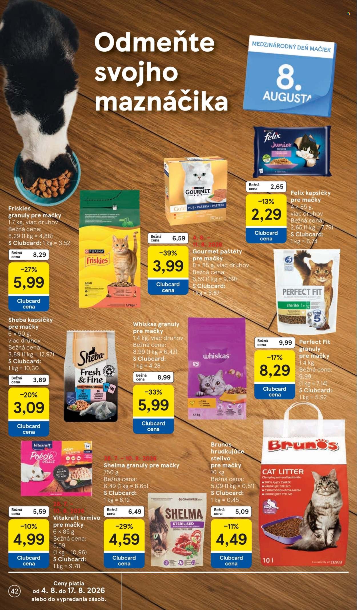 TESCO leták - Od stredy 5.8.2026