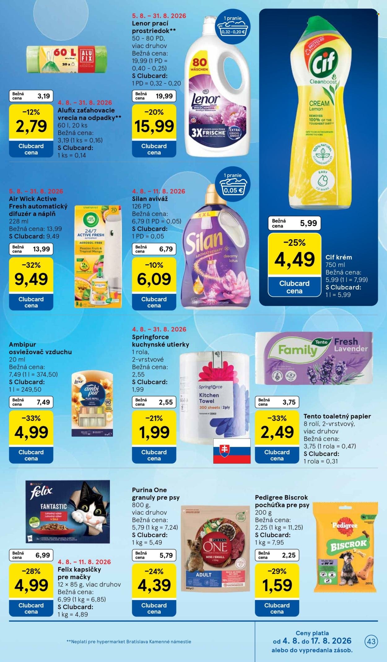 TESCO leták - Od stredy 5.8.2026