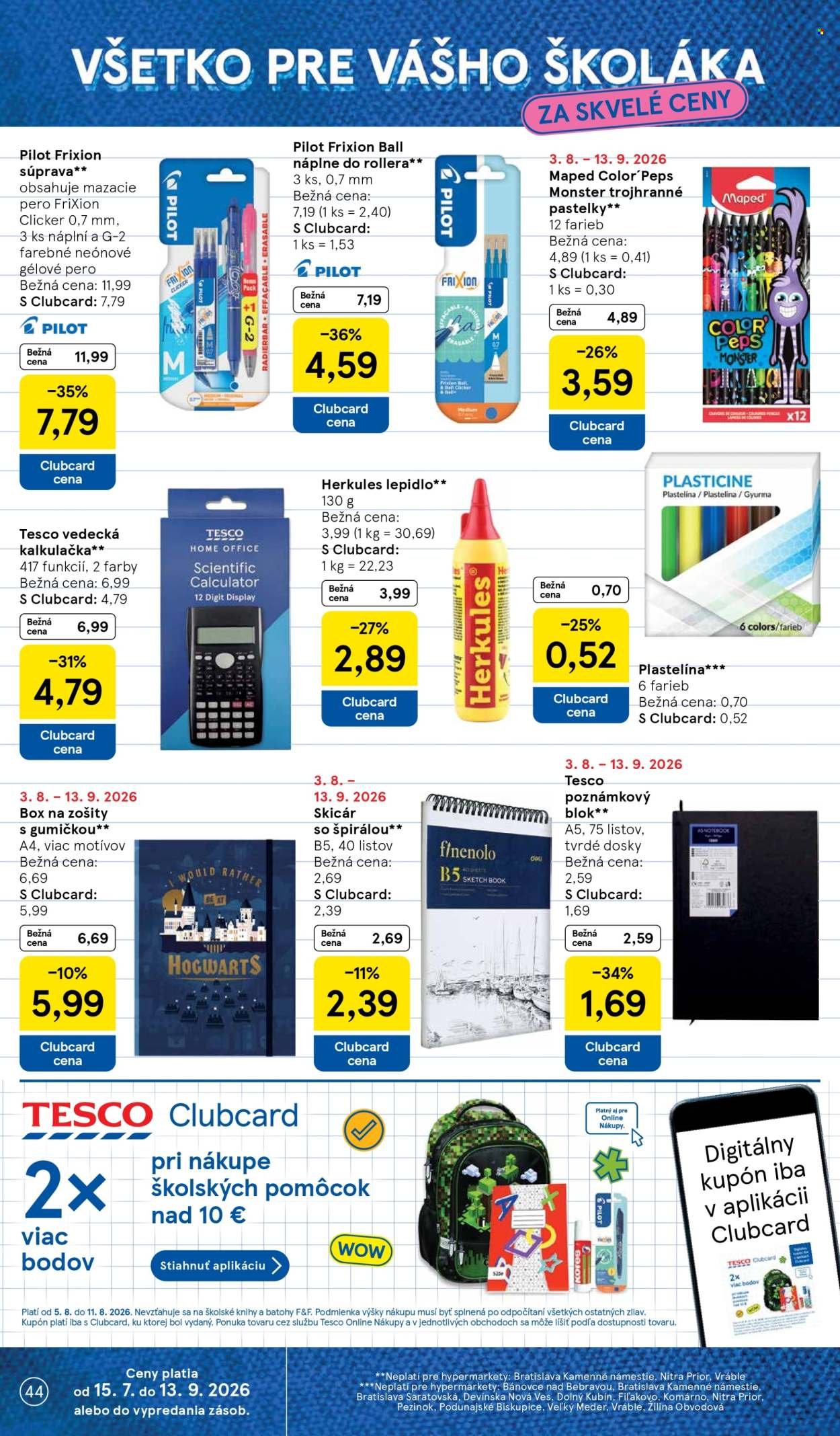 TESCO leták - Od stredy 5.8.2026