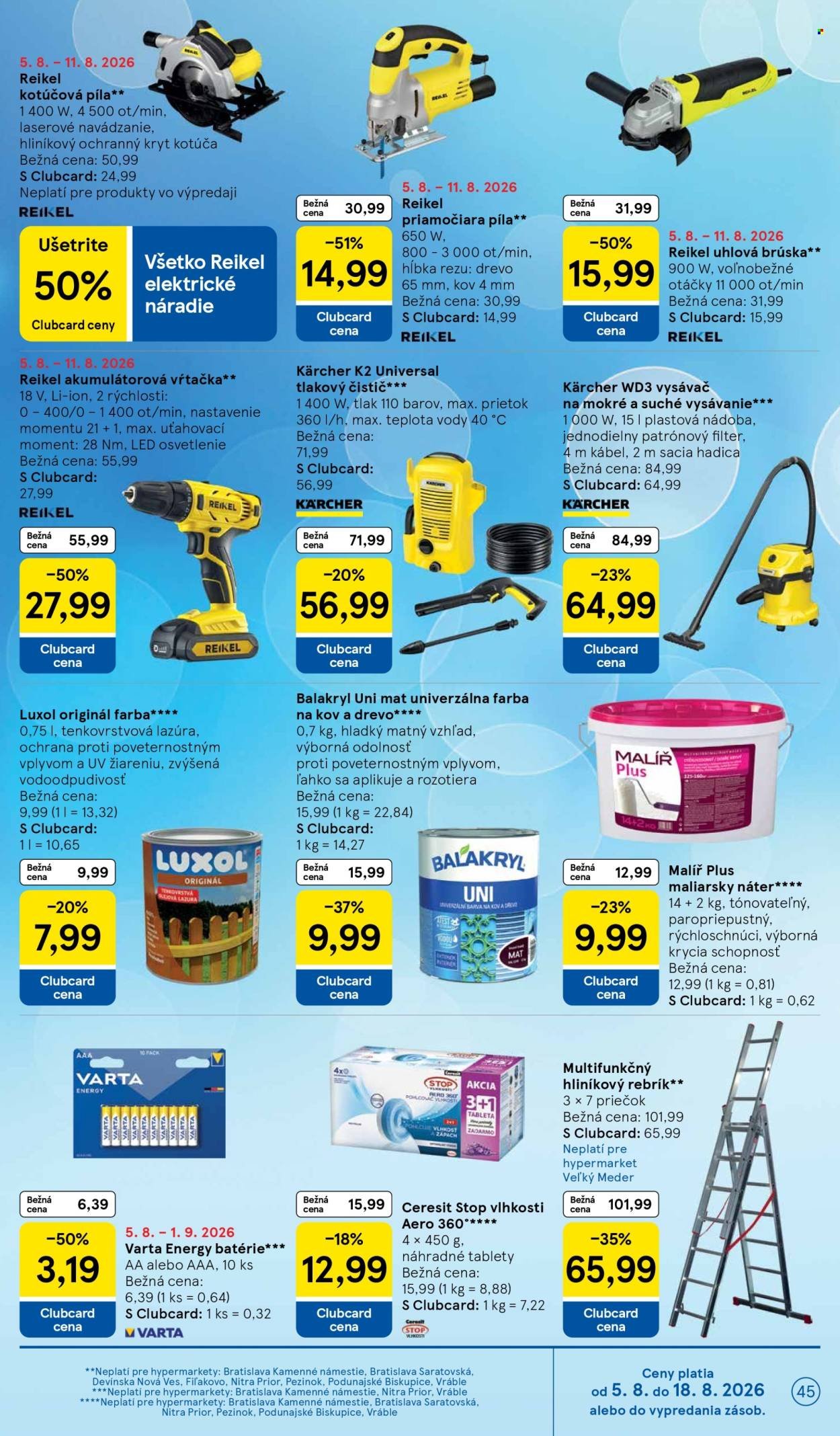 TESCO leták - Od stredy 5.8.2026