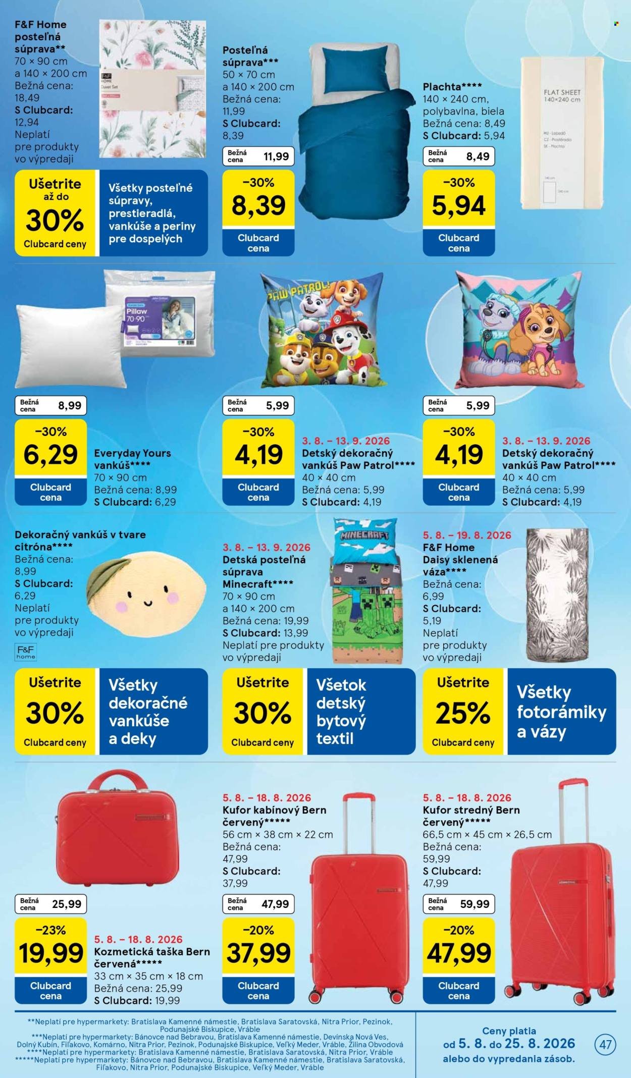 TESCO leták - Od stredy 5.8.2026