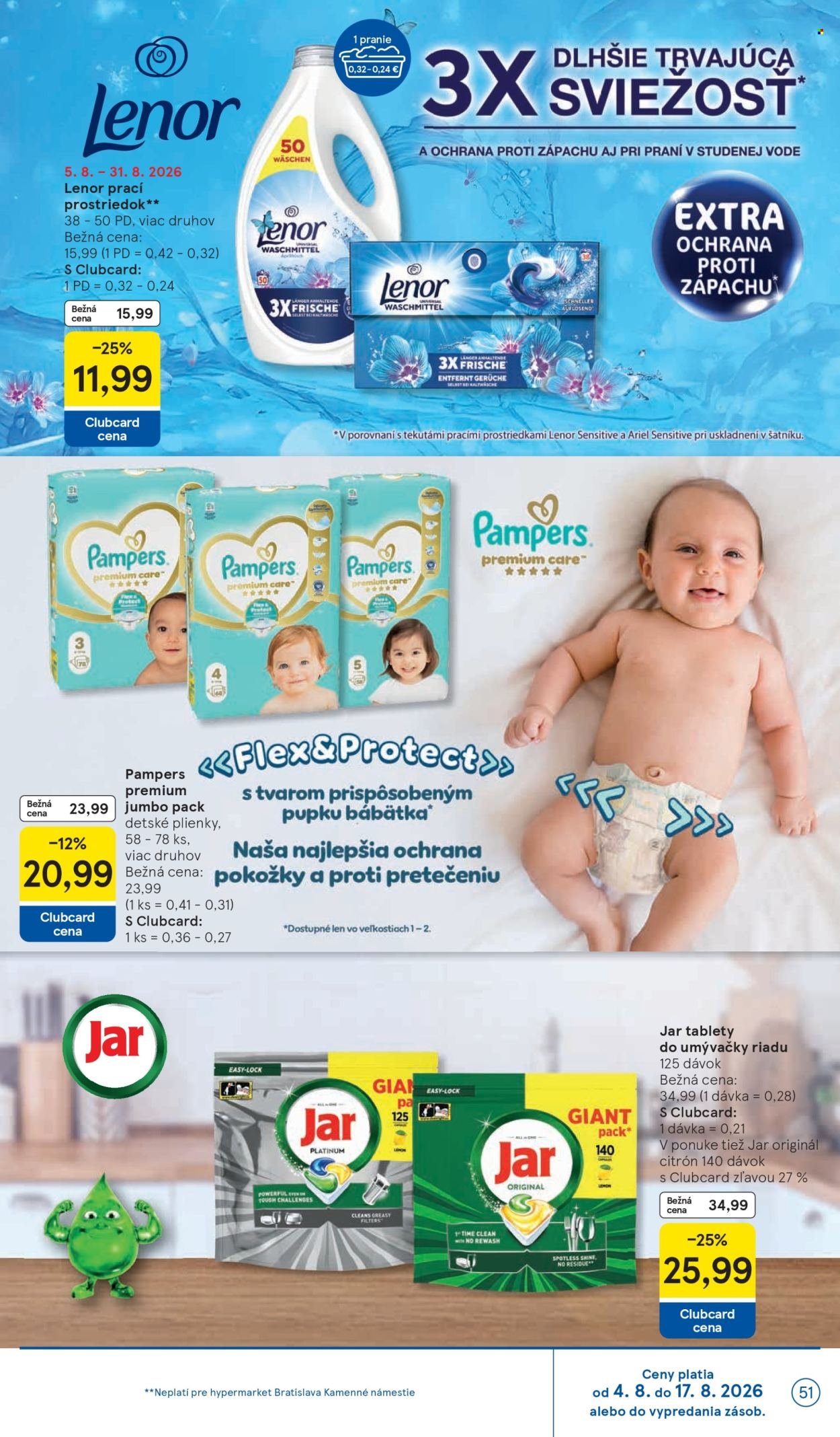 TESCO leták - Od stredy 5.8.2026