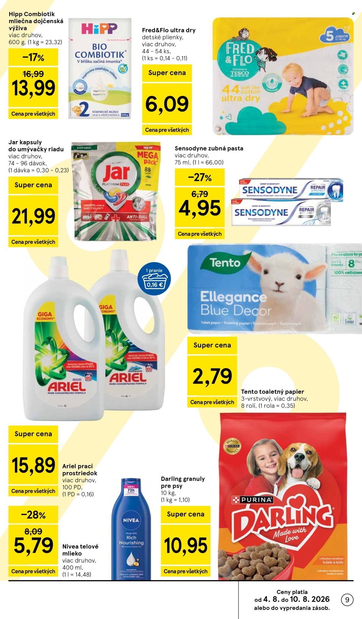 TESCO leták - Od stredy 5.8.2026