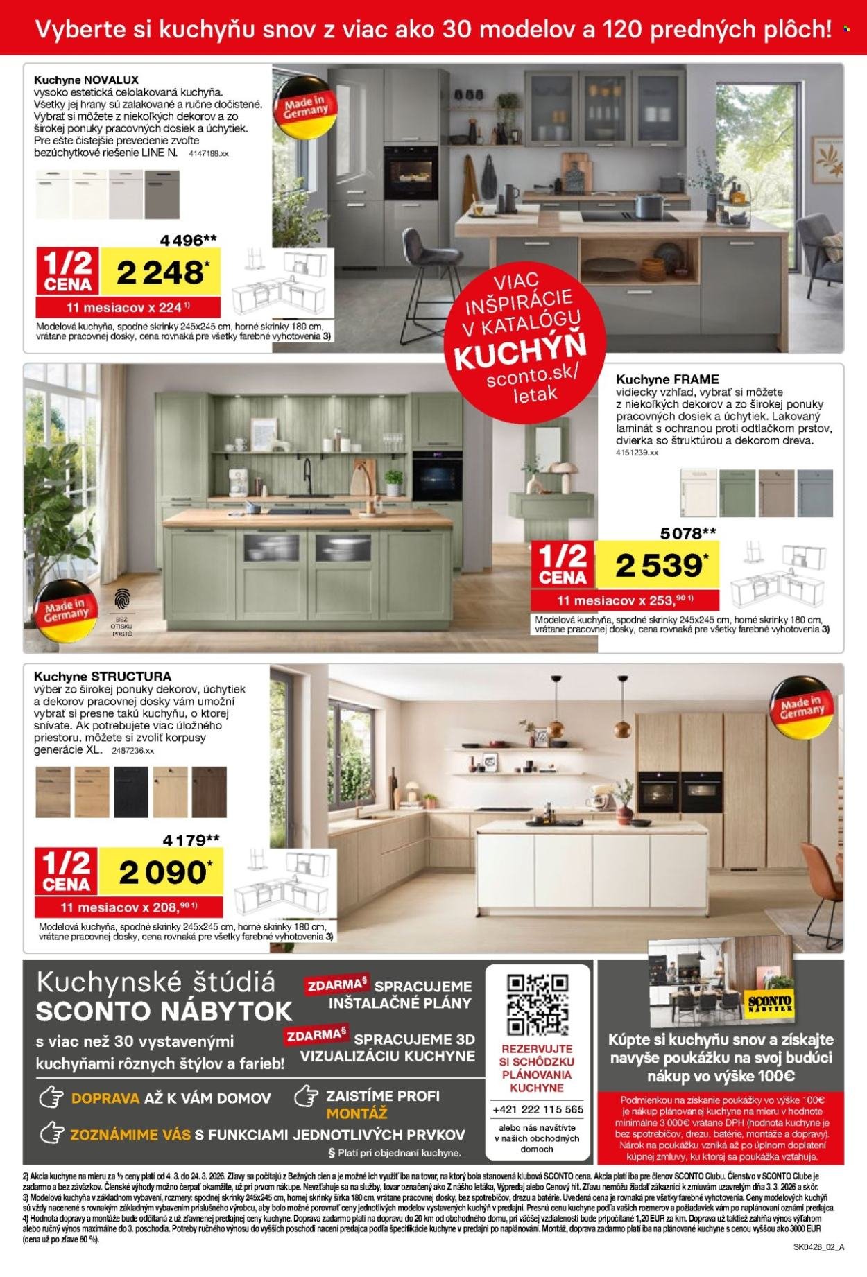 SCONTO NÁBYTOK leták - Aktuálny leták (2026-03-04 - 2026-03-24) | 2