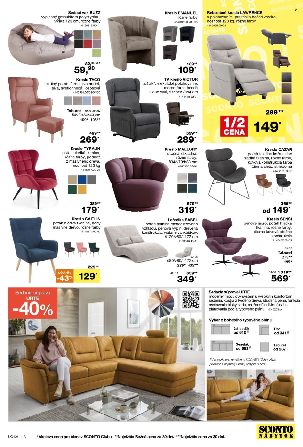 SCONTO NÁBYTOK leták - Aktuálny leták (2026-03-04 - 2026-03-24) | 11