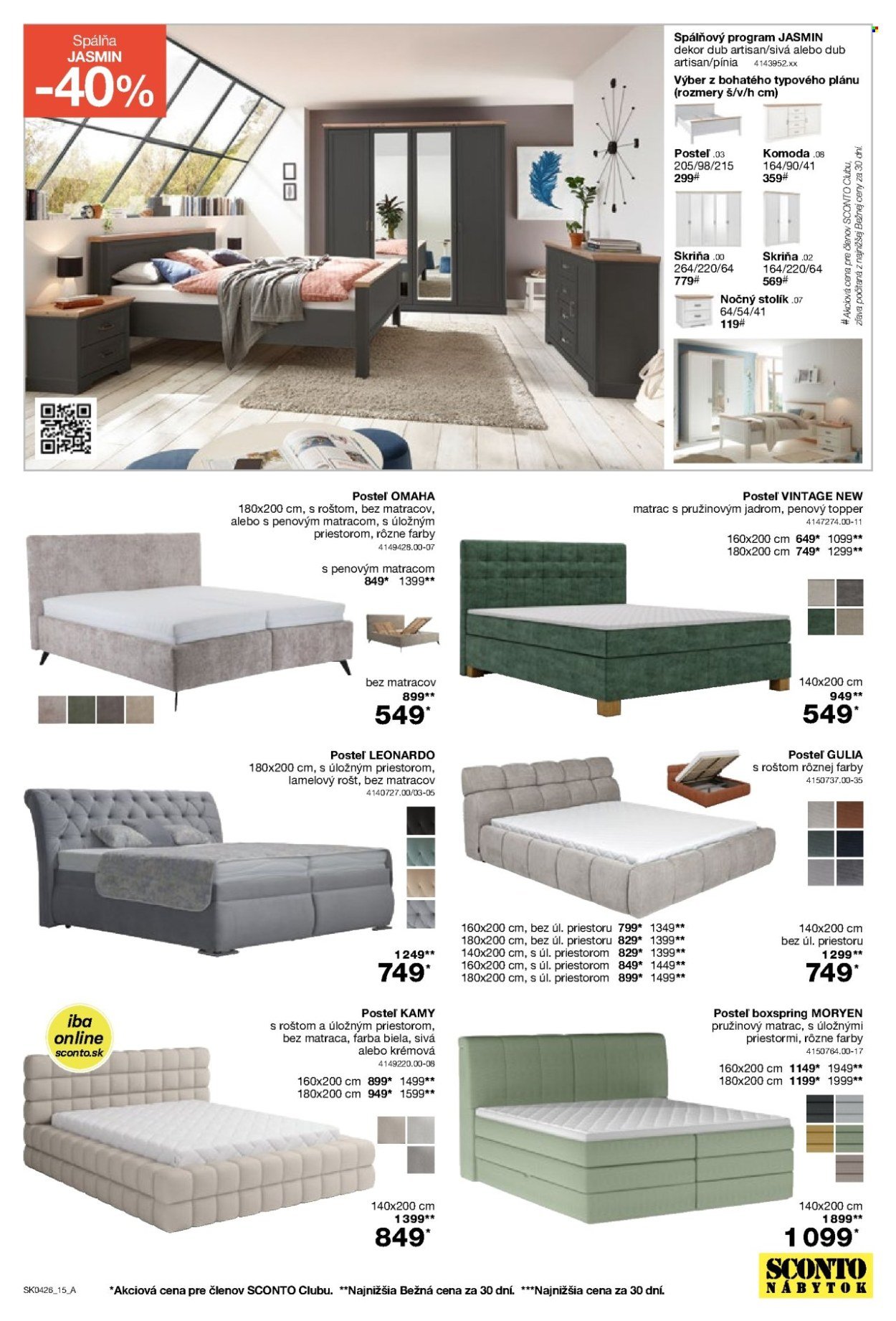 SCONTO NÁBYTOK leták - Aktuálny leták (2026-03-04 - 2026-03-24) | 15