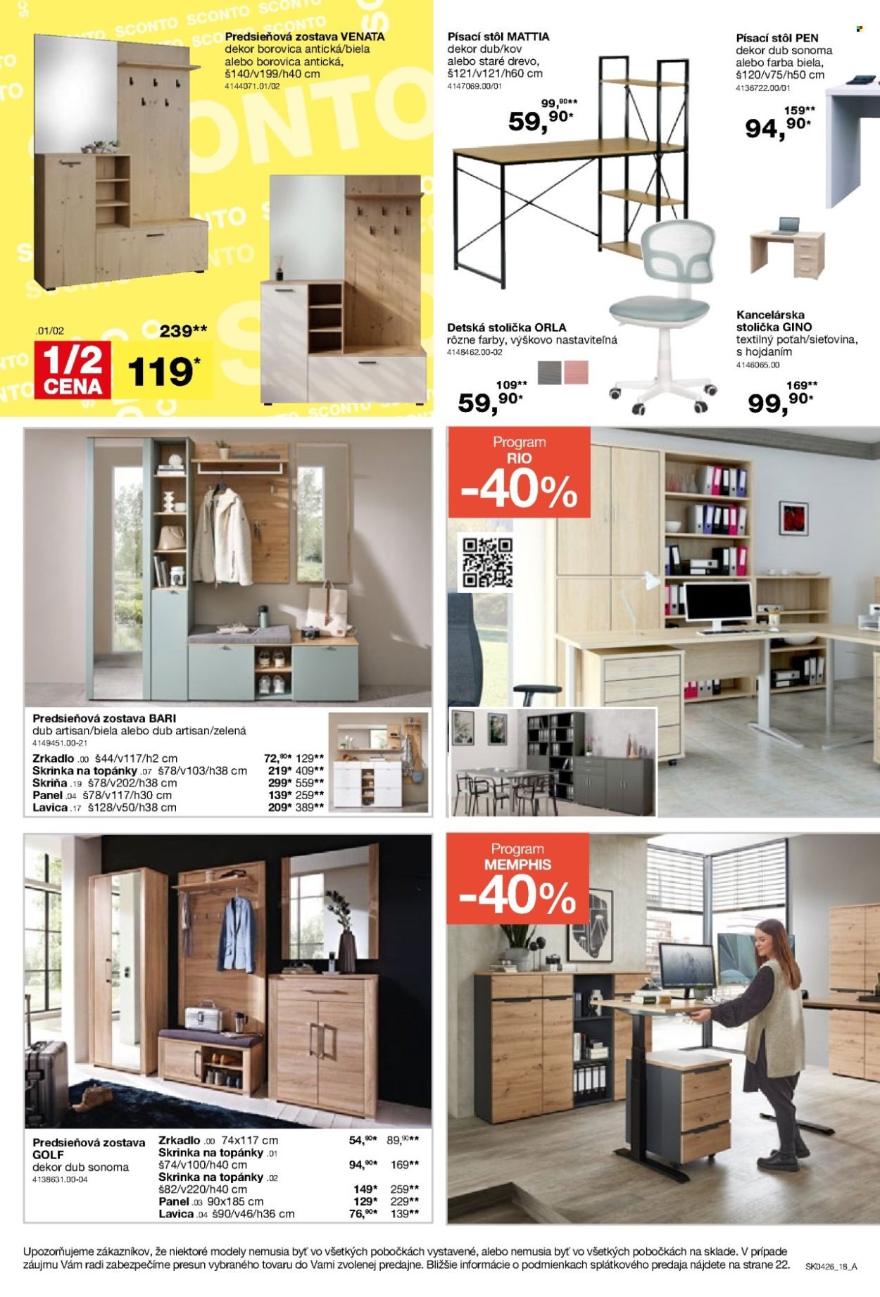 SCONTO NÁBYTOK leták - Aktuálny leták (2026-03-04 - 2026-03-24) | 18