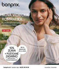 BONPRIX leták - NOVÁ VIDIECKA ROMANTIKA (2025-11-26 - 2025-12-29)