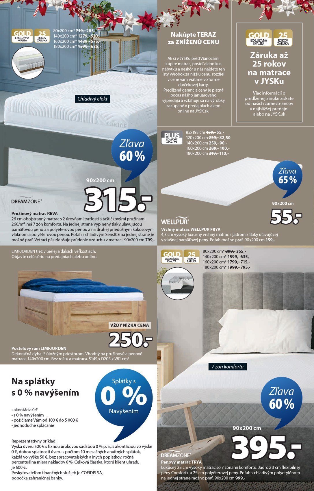 JYSK leták - Od stredy 17.12.2025 (2025-12-17 - 2025-12-23) | 5